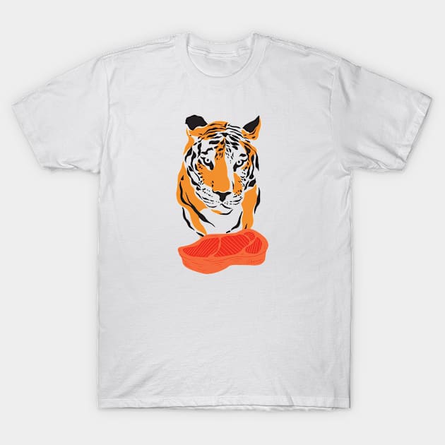 Hungry Tiger T-Shirt by After Daylight Project